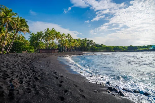 Black Sand Beaches