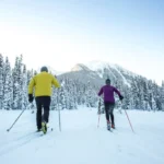 Skiing in Banff