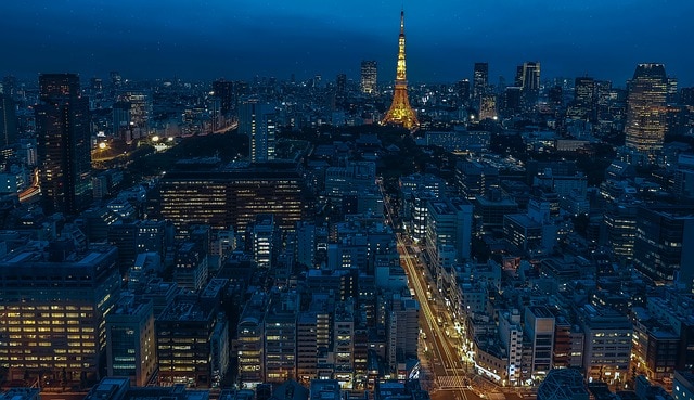 The dazzle of Tokyo, Japan