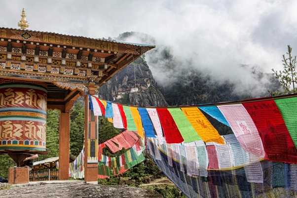 All You Need to Know About Bhutanese Prayer Flags and Prayer Wheels