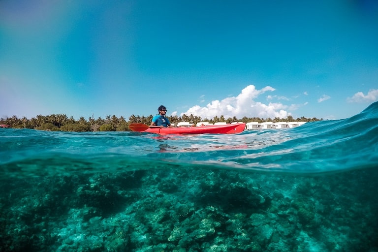 Kayaking-maldives