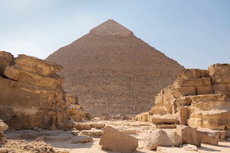 Pyramid of Khafre in Egypt