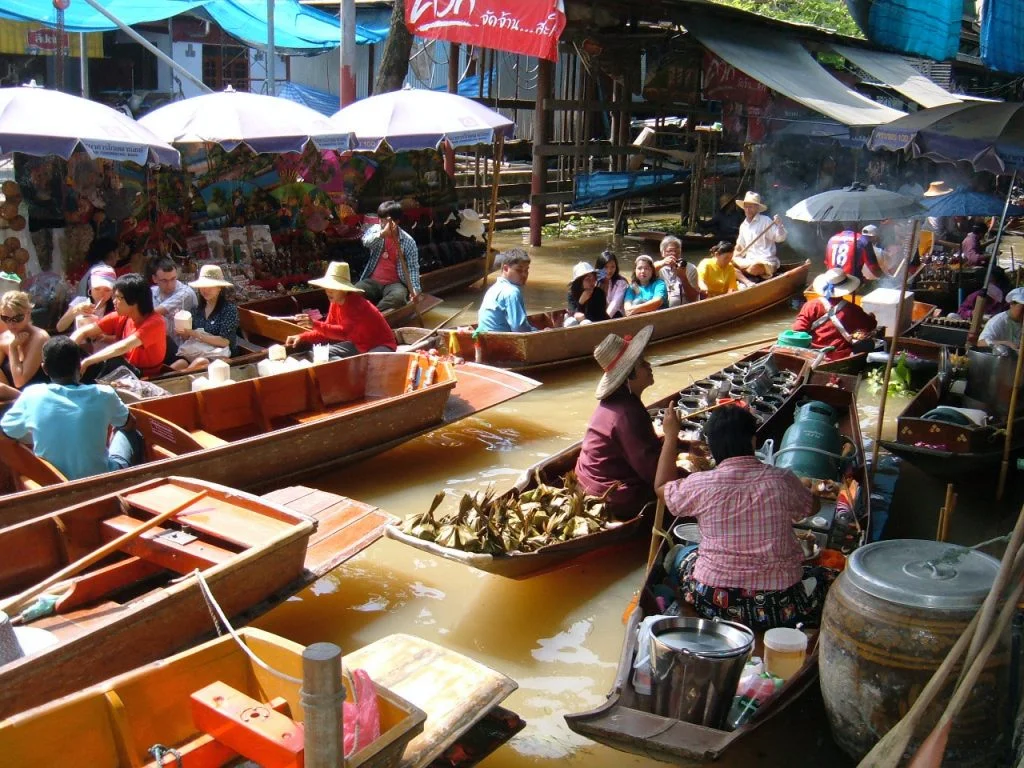 The Amazing Floating Markets of Thailand