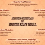 Amusing Festivals of North East India