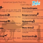 Adventure Sports that you cant Miss in Dubai