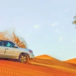 Dashing through desert dunes in Dubai!