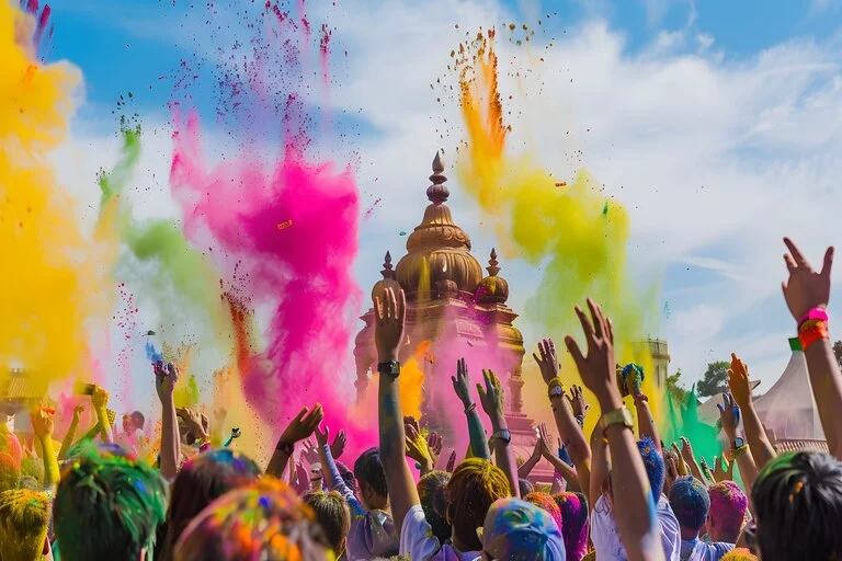 Lathmar Holi in Barsana and Nandgaon