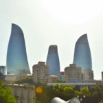 The Famous Baku Flame Towers Of Azerbaijan