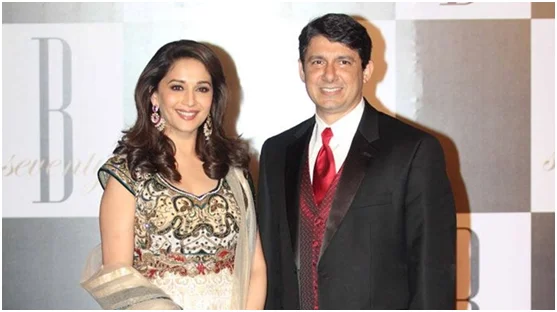 Madhuri Dixit and Sriram Nene