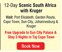 12 Days Scenic South Africa with Kruger