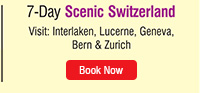 7 Day Scenic Switzerland