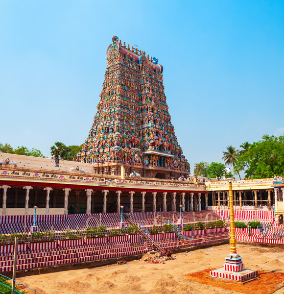 Madurai Rameswaram Kanyakumari Trivandrum Darshan Yatra