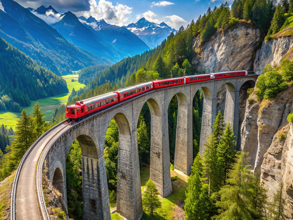 Glimpses of Switzerland and France