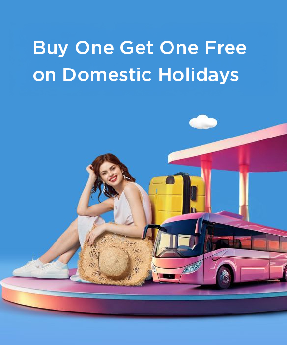 Buy One Get One Free on Domestic Holidays