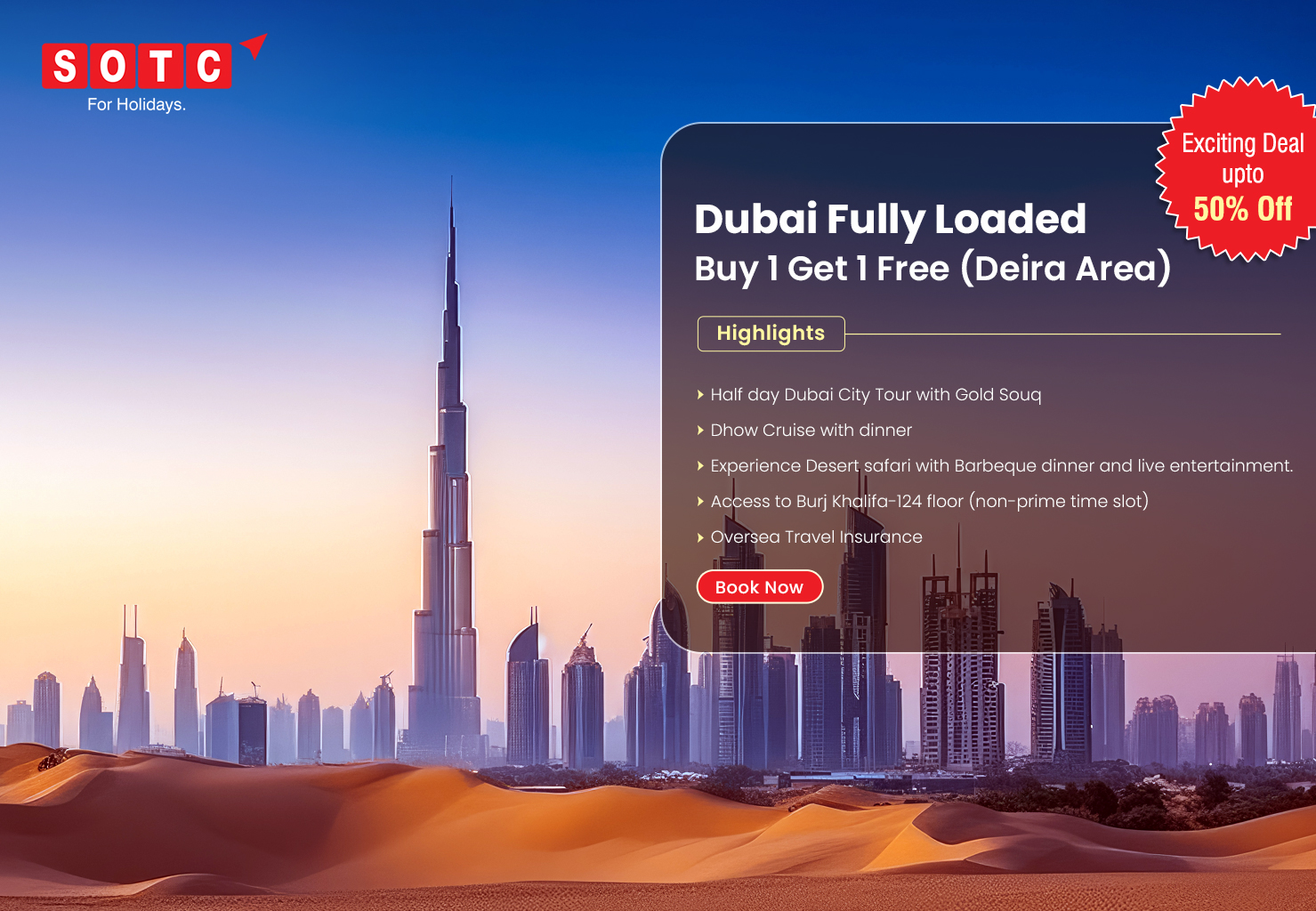 Best Selling Dubai Tour Package Deira 4N 5D