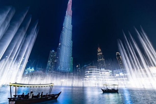 Dubai Fountain dubai trip packages
